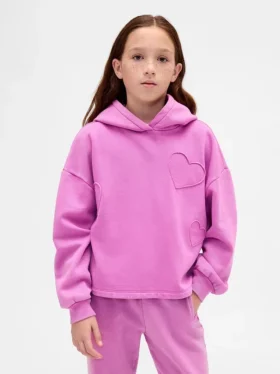 Sweat à capuche ample Vintagesoft pour enfant