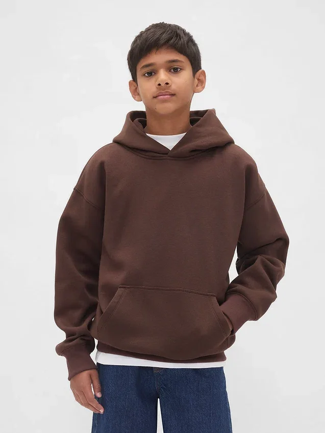 Sweat à capuche ample Vintagesoft pour enfants