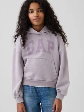 Sweat à capuche ample Vintagesoft pour enfants