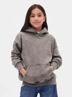 Sweat à capuche ample Vintagesoft pour enfants