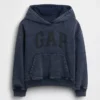 Sweat à capuche ample Vintagesoft pour enfants