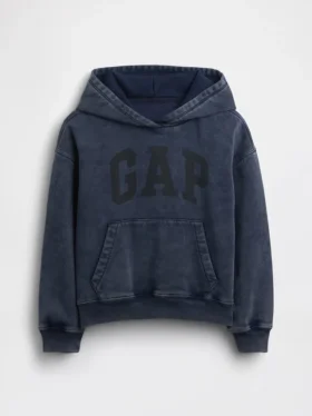 Sweat à capuche ample Vintagesoft pour enfants