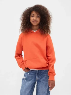 Sweat à capuche ample Vintagesoft pour enfants