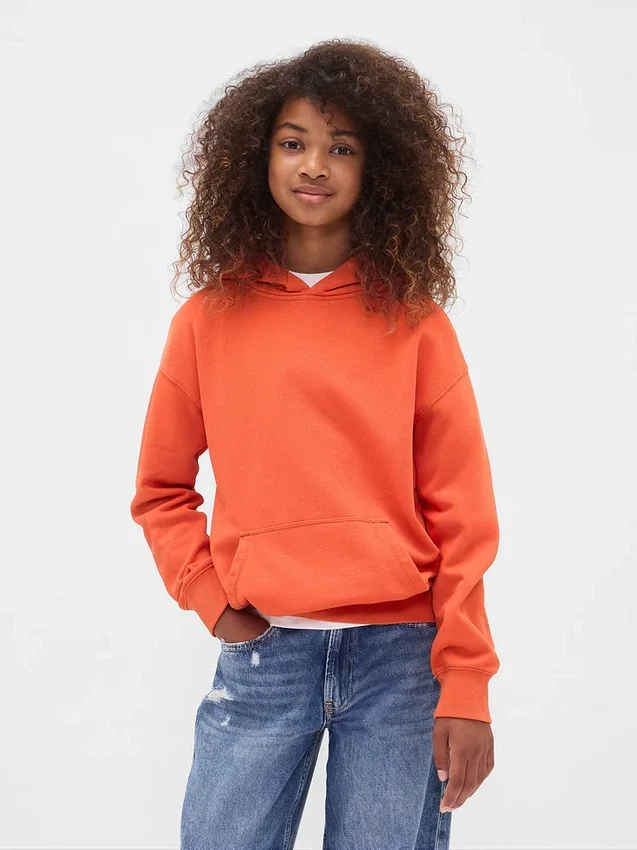 Sweat à capuche ample Vintagesoft pour enfants