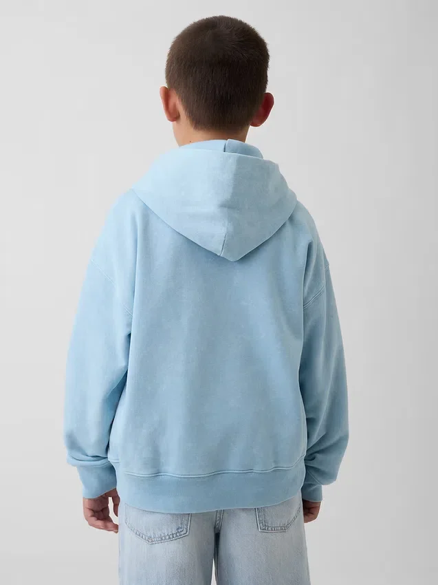 Sweat à capuche ample Vintagesoft pour enfants