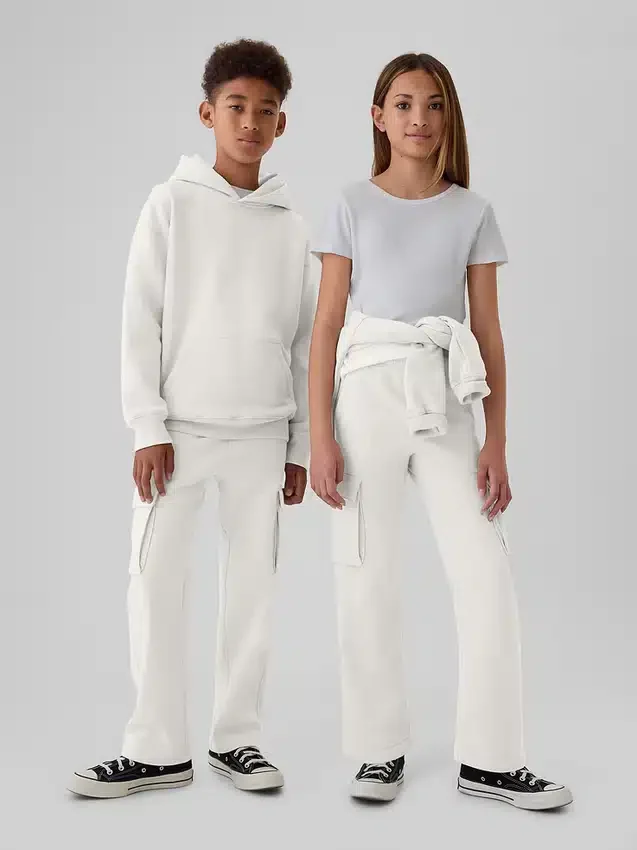 Sweat à capuche ample Vintagesoft pour enfants