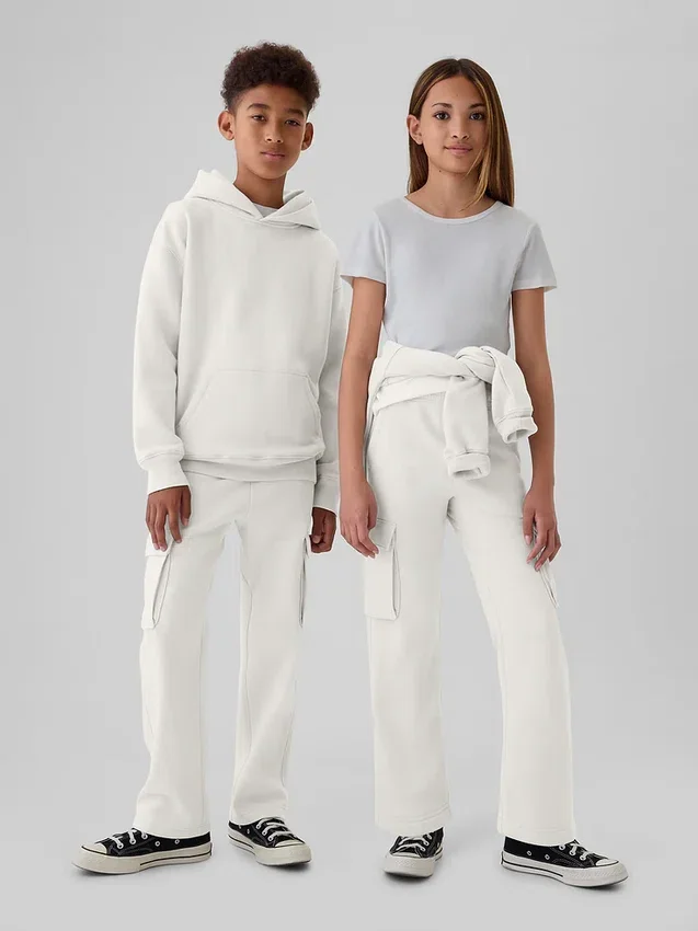 Sweat à capuche ample Vintagesoft pour enfants