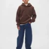 Sweat à capuche ample Vintagesoft pour enfants