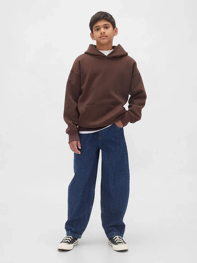 Sweat à capuche ample Vintagesoft pour enfants