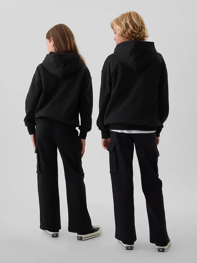 Sweat à capuche ample Vintagesoft pour enfants