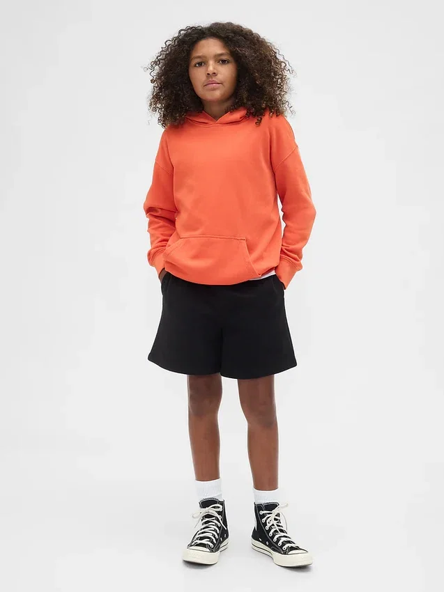 Sweat à capuche ample Vintagesoft pour enfants