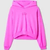 Sweat à capuche court Vintagesoft avec logo