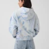 Sweat à capuche court Vintagesoft avec logo