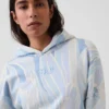 Sweat à capuche court Vintagesoft avec logo