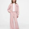 Sweat à capuche court zippé Vintagesoft pour enfant