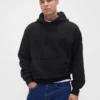 Sweat à capuche en molleton français extra-épais pour adulte