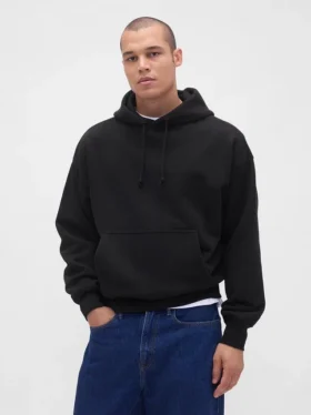 Sweat à capuche en molleton français extra-épais pour adulte