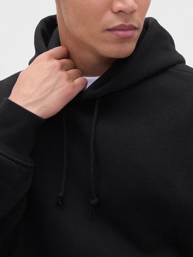 Sweat à capuche en molleton français extra-épais pour adulte