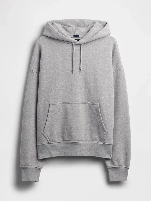 Sweat à capuche en molleton français extra-épais pour adulte