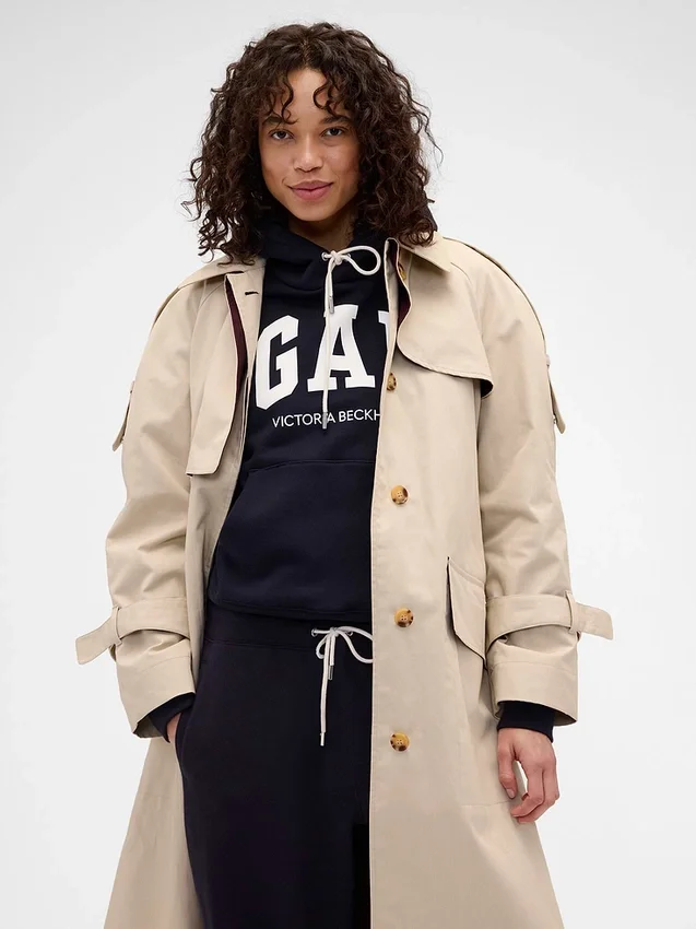 Sweat à capuche en molleton épais GAP × Victoria Beckham