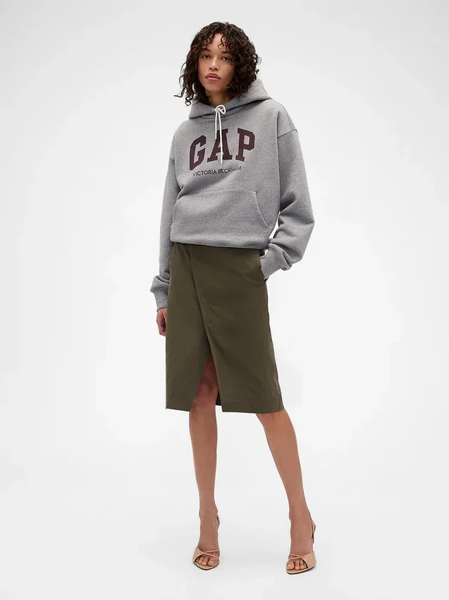 Sweat à capuche en molleton épais GAP × Victoria Beckham