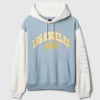 Sweat à capuche GAP avec logo « Los Angeles City »