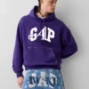 Sweat à capuche GAP × Awake Ny épais et oversize avec logo