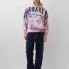 Sweat à capuche GAP × Awake Ny épais et oversize avec logo