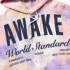 Sweat à capuche GAP × Awake Ny épais et oversize avec logo