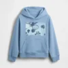Sweat à capuche graphique décontracté Vintagesoft pour enfants