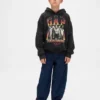 Sweat à capuche graphique Stranger Things pour enfants en Vintagesoft
