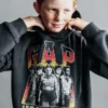 Sweat à capuche graphique Stranger Things pour enfants en Vintagesoft