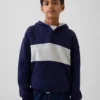 Sweat à capuche Henley ample Vintagesoft pour enfant