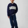 Sweat à capuche Henley ample Vintagesoft pour enfant