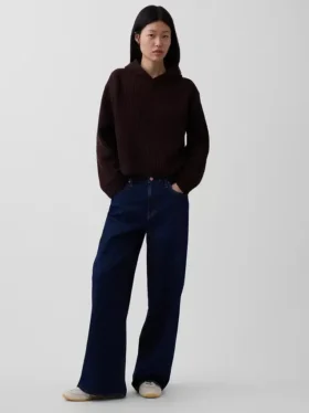 Sweat à capuche oversize CashSoft à mailles Shaker