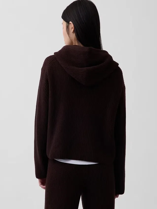 Sweat à capuche oversize CashSoft à mailles Shaker