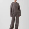 Sweat à capuche oversize CashSoft à mailles Shaker