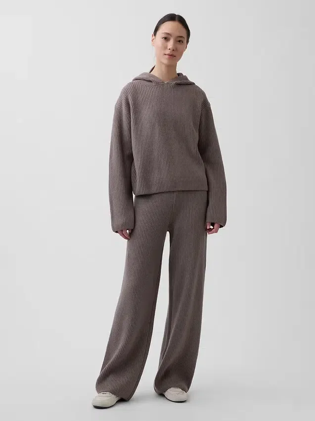 Sweat à capuche oversize CashSoft à mailles Shaker