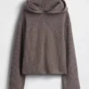 Sweat à capuche oversize CashSoft à mailles Shaker