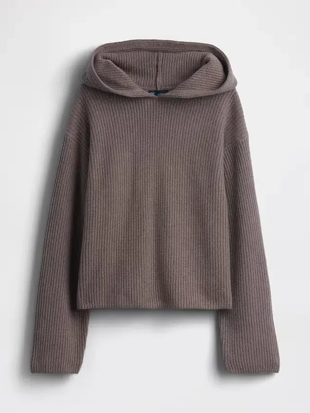 Sweat à capuche oversize CashSoft à mailles Shaker