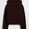 Sweat à capuche oversize CashSoft à mailles Shaker