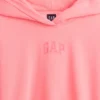 Sweat à capuche oversize court Vintagesoft avec logo