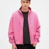 Sweat à capuche oversize court zippé pour adulte