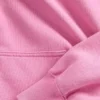 Sweat à capuche oversize court zippé pour adulte