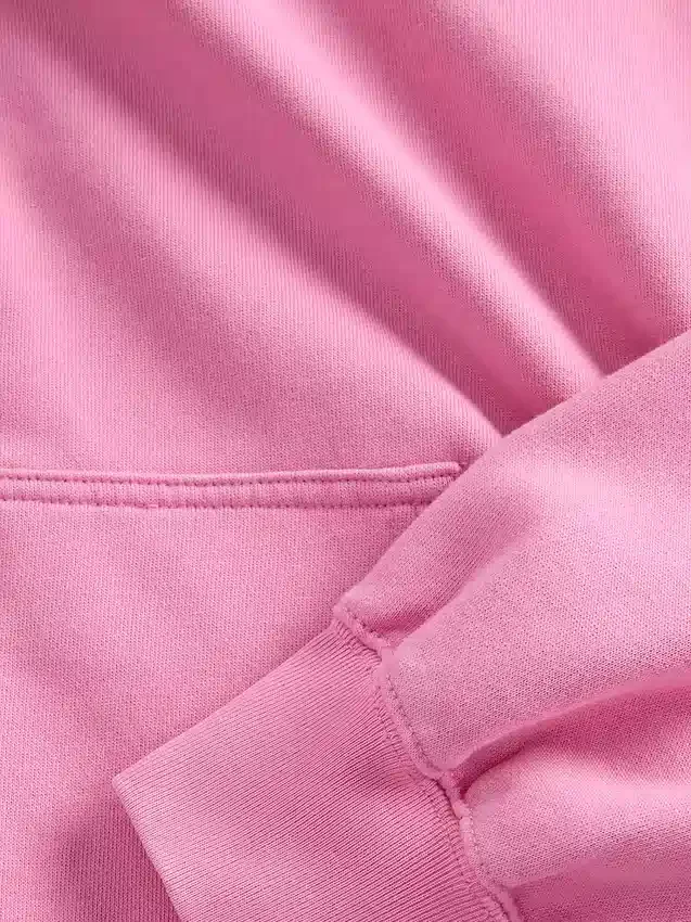 Sweat à capuche oversize court zippé pour adulte