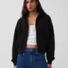 Sweat à capuche oversize en tissu éponge Vintagesoft avec fermeture à glissière en V