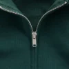 Sweat à capuche oversize en tissu éponge Vintagesoft avec fermeture à glissière en V