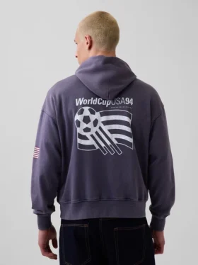 Sweat à capuche oversize en tissu éponge Vintagesoft « Fifa World Cup™ »