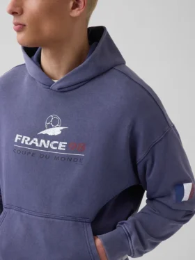 Sweat à capuche oversize en tissu éponge Vintagesoft « Fifa World Cup™ »