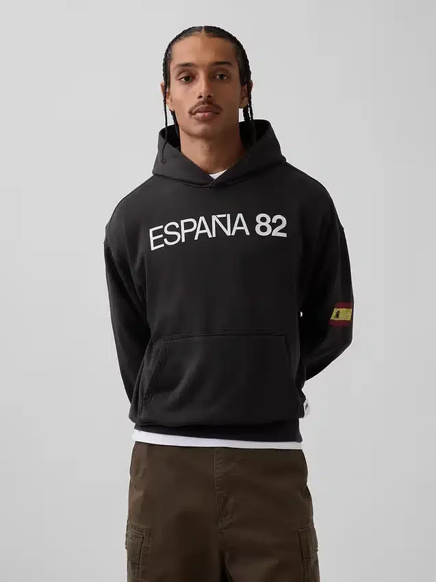 Sweat à capuche oversize en tissu éponge Vintagesoft « Fifa World Cup™ »